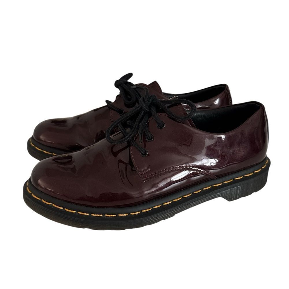 Beffon Burgundy ‎ Women's Oxfords Shoes EUC